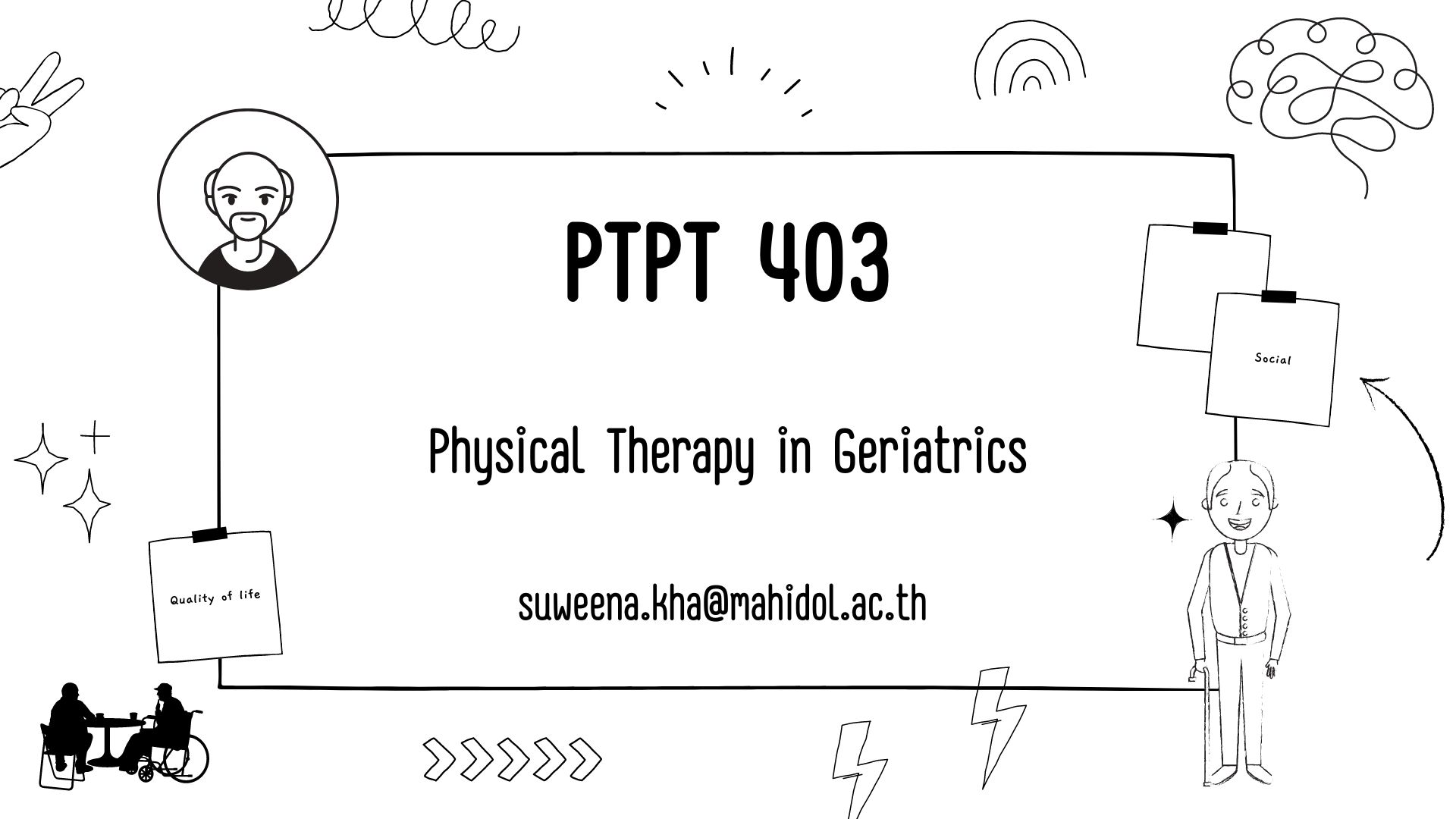 Summary of ptpt403 physical therapy in